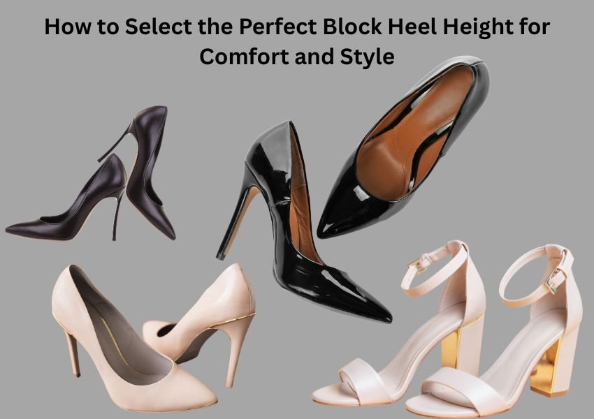 How to Select the Perfect Block Heel Height for Comfort and Style